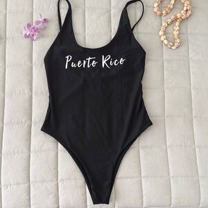 Black Puerto Rico Swimsuit